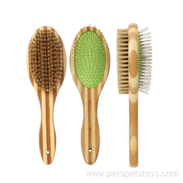 Cat Bristle Brush Dog Massage Grooming Brush